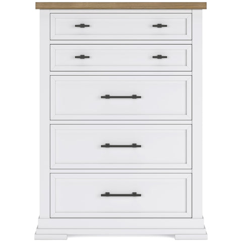  Benchcraft Ashbryn B844-46 Five Drawer Chest IMAGE 3