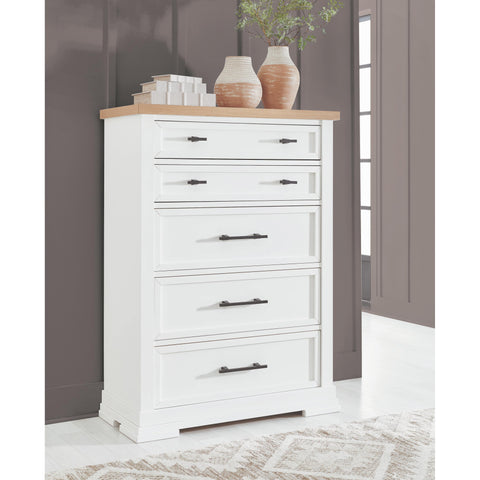  Benchcraft Ashbryn B844-46 Five Drawer Chest IMAGE 7