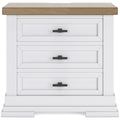  Benchcraft Ashbryn B844-93 Three Drawer Night Stand IMAGE 3