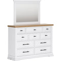  Benchcraft Ashbryn B844B1 Dresser and Mirror IMAGE 1