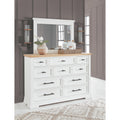 Benchcraft Ashbryn B844B1 Dresser and Mirror IMAGE 6