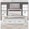  Benchcraft Ashbryn B844B2 Queen Panel Storage Bed IMAGE 11