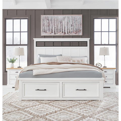  Benchcraft Ashbryn B844B2 Queen Panel Storage Bed IMAGE 11