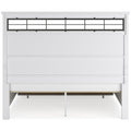  Benchcraft Ashbryn B844B4 King Panel Storage Bed IMAGE 4