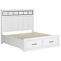  Benchcraft Ashbryn B844B5 California King Panel Storage Bed IMAGE 5