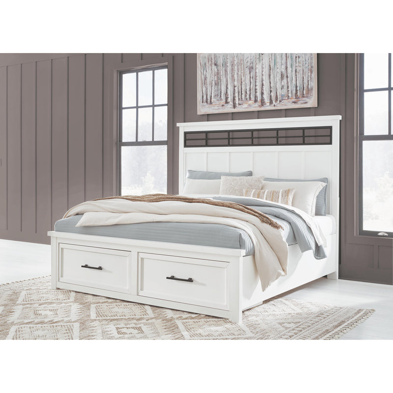 Benchcraft Ashbryn California King Panel Bed with Storage B844-58/B844-56S/B844-94 IMAGE 6