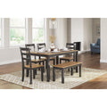  Signature Design by Ashley Gesthaven D396-325 Dining Room Table Set IMAGE 3