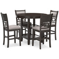  Signature Design by Ashley Langwest D422-223 Dining Room Counter Table Set IMAGE 1