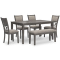  Signature Design by Ashley Wrenning D425-325 Dining Room Table Set IMAGE 1