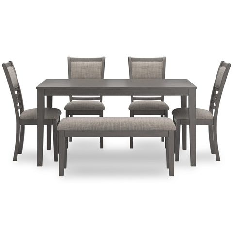  Signature Design by Ashley Wrenning D425-325 Dining Room Table Set IMAGE 2
