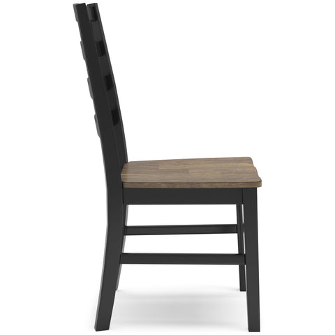  Signature Design by Ashley Wildenauer D634-01 Dining Room Side Chair IMAGE 3