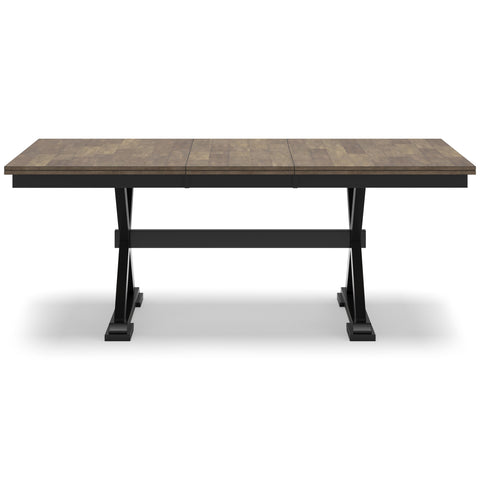  Signature Design by Ashley Wildenauer D634-35 Rectangular Dining Room Extension Table IMAGE 2
