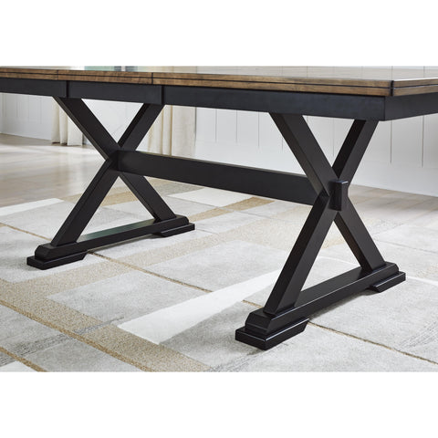  Signature Design by Ashley Wildenauer D634-35 Rectangular Dining Room Extension Table IMAGE 9