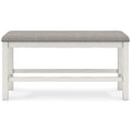  Signature Design by Ashley Robbinsdale D642-09 Double Counter Upholstered Bench IMAGE 2