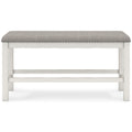  Signature Design by Ashley Robbinsdale D642-09 Double Counter Upholstered Bench IMAGE 2