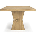  Signature Design by Ashley Galliden D841-45 Rectangular Dining Room Table IMAGE 3
