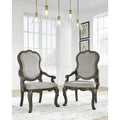  Signature Design by Ashley Maylee D947-01A Dining Upholstered Arm Chair IMAGE 5