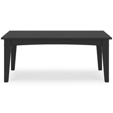  Signature Design by Ashley Hyland wave P108-701 Rectangular Cocktail Table IMAGE 2