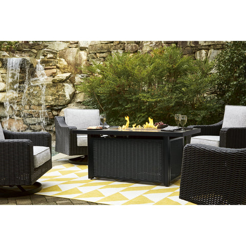  Signature Design by Ashley Beachcroft P792-773 Rectangular Fire Pit Table IMAGE 10