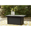  Signature Design by Ashley Beachcroft P792-773 Rectangular Fire Pit Table IMAGE 5