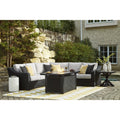  Signature Design by Ashley Beachcroft P792P1 3 pc Outdoor Sectional IMAGE 4