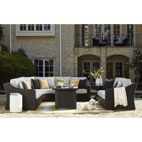  Signature Design by Ashley Beachcroft P792P2 4 pc Outdoor Sectional IMAGE 7