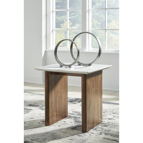  Signature Design by Ashley Isanti T662-3 Square End Table IMAGE 4
