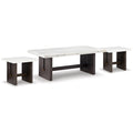  Signature Design by Ashley Burkhaus T779T1 Coffee Table and 2 Ends IMAGE 1