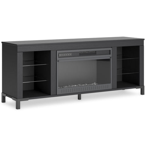  Signature Design by Ashley Cayberry W2721-168 TV Stand with Fireplace IMAGE 1