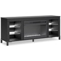  Signature Design by Ashley Cayberry W2721-168 TV Stand with Fireplace IMAGE 2