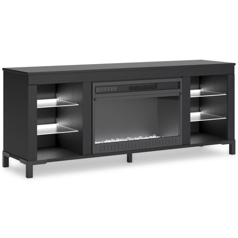  Signature Design by Ashley Cayberry W2721-168 TV Stand with Fireplace IMAGE 2