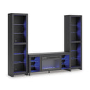  Signature Design by Ashley Cayberry W2721W2 3 pc Entertainment Center with Electric Fireplace IMAGE 4