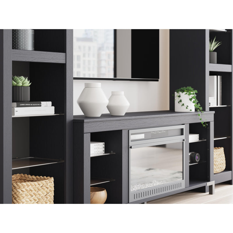  Signature Design by Ashley Cayberry W2721W2 3 pc Entertainment Center with Electric Fireplace IMAGE 6