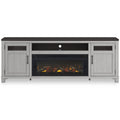  Signature Design by Ashley Darborn W796W1 88" TV Stand with Electric Fireplace IMAGE 2
