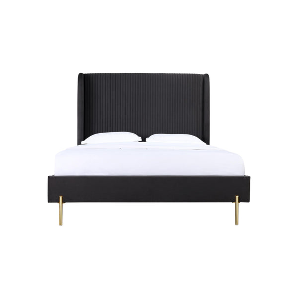 Mazin Furniture Estelle Queen Upholstered Platform Bed 5900DGQ IMAGE 1
