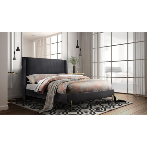  Mazin Furniture Estelle 5900DGQ Queen Upholstered Platform Bed IMAGE 8