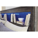  Signature Design by Ashley Drystan B211-65 Queen Bookcase Headboard IMAGE 3