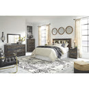  Signature Design by Ashley Drystan B211-65 Queen Bookcase Headboard IMAGE 6
