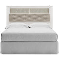  Signature Design by Ashley Altyra B2640-65 Queen Upholstered Panel Bookcase Headboard IMAGE 3