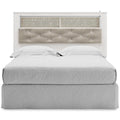  Signature Design by Ashley Altyra B2640-65 Queen Upholstered Panel Bookcase Headboard IMAGE 3