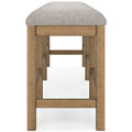  Signature Design by Ashley Havonplane D773-09 XL Counter Upholstered Dining Room Bench IMAGE 3