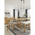 Signature Design by Ashley Havonplane D773-09 XL Counter Upholstered Dining Room Bench IMAGE 8