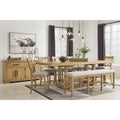  Signature Design by Ashley Havonplane D773-09 XL Counter Upholstered Dining Room Bench IMAGE 9