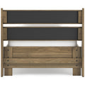  Signature Design by Ashley Deanlow EB1866B1 Twin Platform Panel Bed IMAGE 4