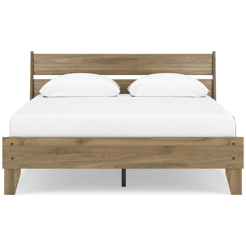  Signature Design by Ashley Deanlow EB1866B3 Queen Platform Panel Bed IMAGE 2