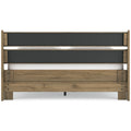 Signature Design by Ashley Deanlow EB1866B3 Queen Platform Panel Bed IMAGE 4