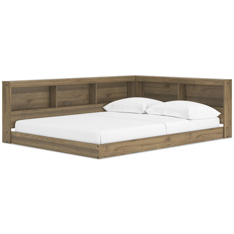 Signature Design by Ashley Deanlow EB1866B5 Full Bookcase Storage Bed IMAGE 1