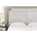  Signature Design by Ashley Shawburn EB4121-157 Queen Crossbuck Panel Headboard IMAGE 3
