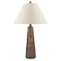  Signature Design by Ashley Danset L329104 Wood Table Lamp IMAGE 1
