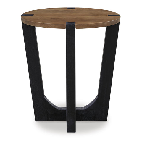  Signature Design by Ashley Hanneforth T726-6 Round End Table IMAGE 2